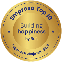 Empresa Top 10 - Building Happiness by Buk, Lugar de trabajo feliz 2024